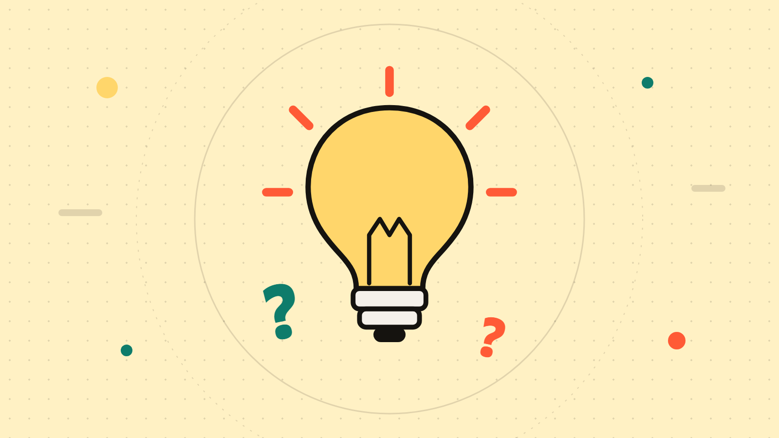 General knowledge quiz illustration