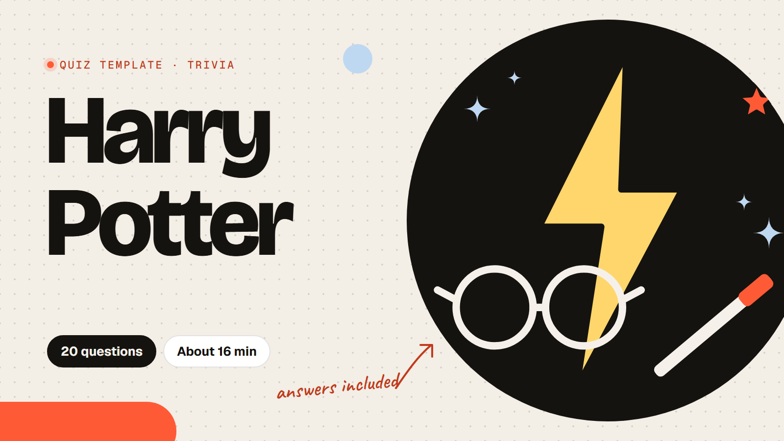 Harry Potter trivia quiz illustration
