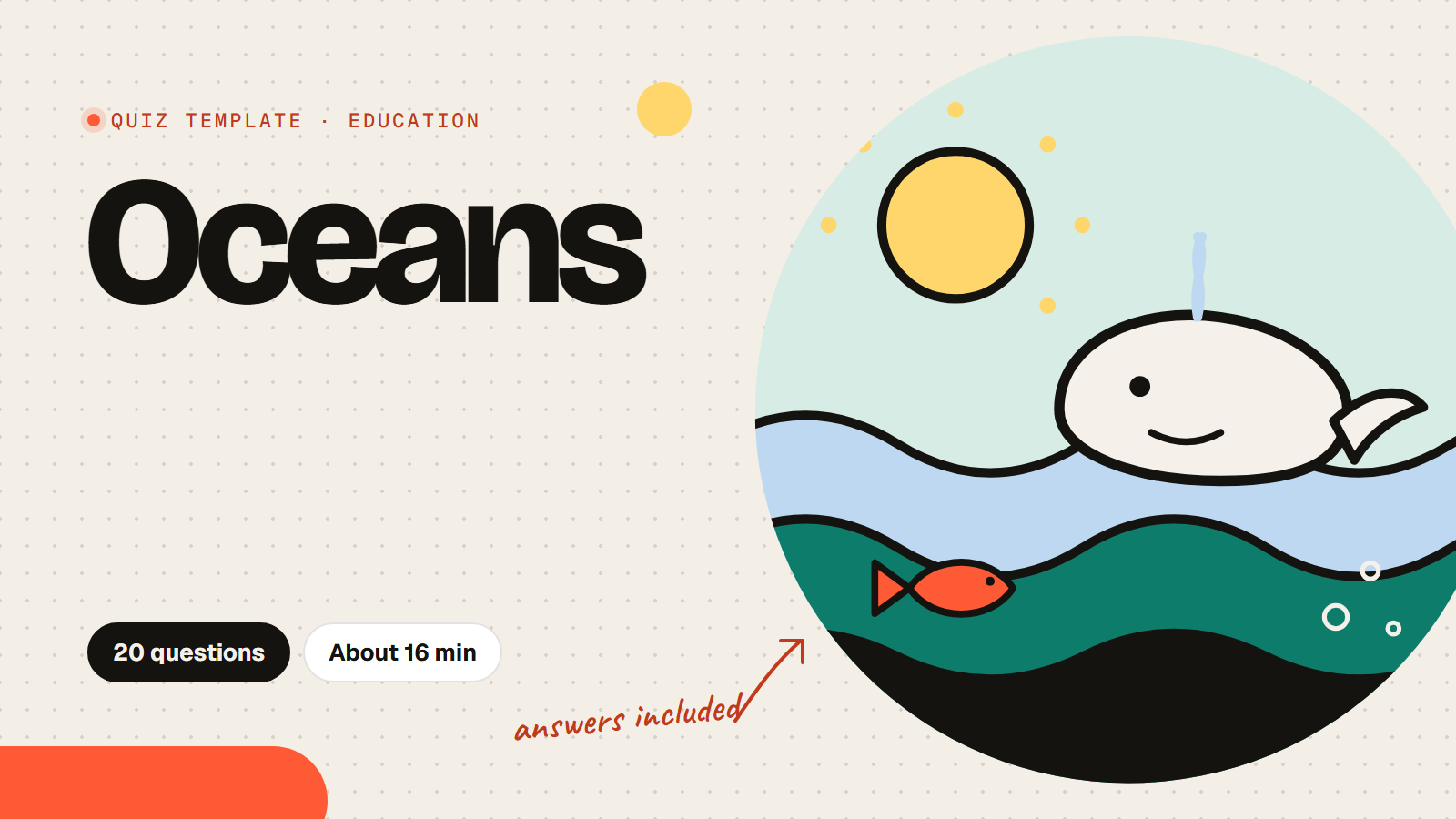 Oceans quiz illustration